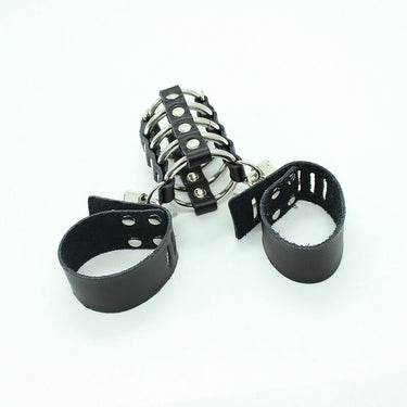 Set di Accessori Fetish Ohmama in Metallo e Cinghie Regolabili